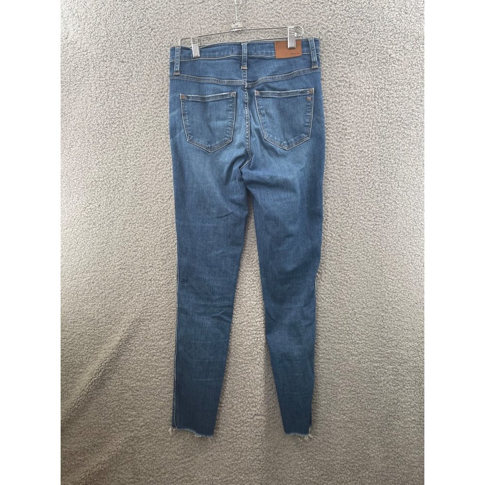 Madewell 10" High Rise Skinny Jean Button Fly Size 27 - Picture 6 of 13